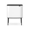 Poubelle à couvercle tactile BO 36 l, blanc, Brabantia