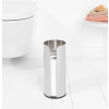 Porte papier toilette supplémentaire, acier brillant, Brabantia