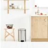 Poubelle à pédale NEWICON 20 l, acier mat, Brabantia