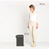 Poubelle à pédale NEWICON 20 l, acier mat, Brabantia