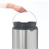 Poubelle à couvercle tactile TOUCH BIN NEW 30 l, noir mat, Brabantia