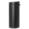 Poubelle à couvercle tactile TOUCH BIN NEW 30 l, noir mat, Brabantia