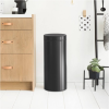 Poubelle à couvercle tactile TOUCH BIN NEW 30 l, noir mat, Brabantia