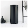 Poubelle à pédale NEWICON 30 l, noir mat, Brabantia