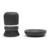 Tête de rechange pour brosse à vaisselle, set de 2 pc, gris, Brabantia