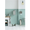 Support brosse de toilette, acier brillant, Brabantia