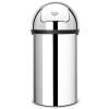 Poubelle PUSH POUBELLE 60 l, acier brillant, Brabantia