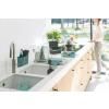 Poubelle de cuisine 1,8 l, gris, Brabantia