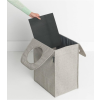 Panier à linge 55 l, gris clair, Brabantia