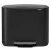 Poubelle à pédale BO 36 l, noir mat, Brabantia