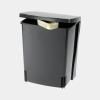 Poubelle encastrable 10 l, noir, Brabantia
