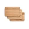 Planche à découper, set de 3 pc, brun, bois, Brabantia