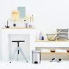 Poubelle à pédale NEWICON 5 l, résistant aux traces de doigts, acier mat, Brabantia