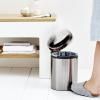 Poubelle à pédale NEWICON 5 l, résistant aux traces de doigts, acier mat, Brabantia