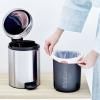 Poubelle à pédale NEWICON 5 l, résistant aux traces de doigts, acier mat, Brabantia