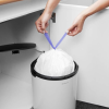Poubelle encastrable 15 l, blanc, Brabantia