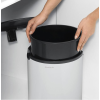 Poubelle encastrable 15 l, blanc, Brabantia