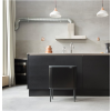 Poubelle à couvercle tactile BO 3 x 11 l, noir mat, Brabantia