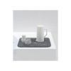 Tapis de séchage vaisselle 40 x 47 cm, gris, microfibre, Brabantia