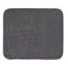 Tapis de séchage vaisselle 40 x 47 cm, gris, microfibre, Brabantia