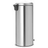 Poubelle à pédale NEWICON 30 l, acier mat, Brabantia