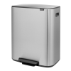 Poubelle à pédale BO 60 l, acier mat, Brabantia