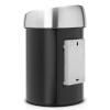 Poubelle à couvercle tactile TOUCH BIN 3 l, noir, Brabantia