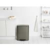 Poubelle à pédale BO 60 l, platine, Brabantia