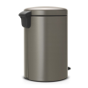 Poubelle à pédale NEWICON 20 l, platine, Brabantia