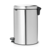 Poubelle à pédale NEWICON 20 l, acier mat, Brabantia