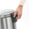 Poubelle à pédale NEWICON 20 l, acier mat, Brabantia