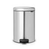 Poubelle à pédale NEWICON 20 l, acier mat, Brabantia