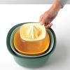 Bol de cuisine en set, 4 pièces, avec passoire et presse-agrumes, Brabantia