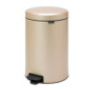 Poubelle à pédale NEWICON 20 l, champagne, Brabantia