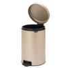 Poubelle à pédale NEWICON 20 l, champagne, Brabantia