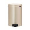 Poubelle à pédale NEWICON 20 l, champagne, Brabantia