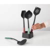 Ustensiles de cuisine, set de 5 pc, avec support, multicolore, Brabantia