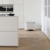 Poubelle à pédale BO 11 + 23 l, blanc, Brabantia