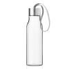 Bouteille d'eau 500 ml, avec sangle gris marbré, plastique, Eva Solo