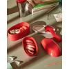 Lunchbox FOOD A PORTER, 2 conteneurs, rouge, Alessi
