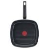 Poêle à griller SIMPLE COOK 26 x 26 cm, antiadhésive, Tefal