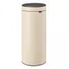 Poubelle à couvercle tactile TOUCH BIN NEW 30 l, beige, Brabantia