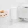 Porte papier toilette supplémentaire MINDSET, blanc minéral, Brabantia