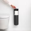 Porte papier toilette supplémentaire MINDSET, gris minéral, Brabantia