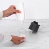 Distributeur de savon liquide MINDSET 200 ml, gris minéral, acier et verre, Brabantia