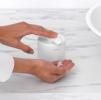 Distributeur de savon liquide MINDSET 200 ml, blanc minéral, acier et verre, Brabantia