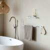 Crochet à serviette MINDSET, set de 2 pc, blanc minéral, Brabantia