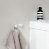 Crochet à serviette MINDSET, set de 2 pc, blanc minéral, Brabantia
