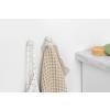Crochet à serviette MINDSET, set de 2 pc, blanc minéral, Brabantia