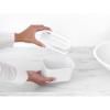 Poubelle de salle de bain MINDSET, blanc minéral, Brabantia
